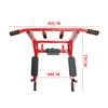 YRHH Horizontal Bar Pull-ups,Adjustable Multi-Grip Pull Up Chin Up Bar, Indoor Pull-Up Equipment Wall Wall Hanging Wiht 6 Handles, for Home Sports Exercises Fitness-Black view 2