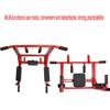 YRHH Horizontal Bar Pull-ups,Adjustable Multi-Grip Pull Up Chin Up Bar, Indoor Pull-Up Equipment Wall Wall Hanging Wiht 6 Handles, for Home Sports Exercises Fitness-Black view 3