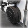 YRHH Barbell Bar Rack, Barbell Storage Rack,Weight Plate Rack for Wall Installation, Home Steel Bumper Plate Wall Shelves, Portable Gym Save Space Storage Shelves-B view 3