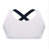 winying Kids Girls Wireless Yoga Sports Bras Child Fitness Cotton Crop Tops Vest Running Training Bra White 2 4 view 1