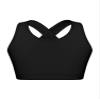 winying Kids Girls Wireless Yoga Sports Bras Child Fitness Cotton Crop Tops Vest Running Training Bra Black 3 8 view 1