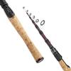 EOW XPEDITE Portable Telescopic Fishing Rods, Spinning & Casting, 24T Carbon Blanks & Solid Carbon Tip, Cork Handle, Travel Rod, Short Collapsible Rods (Rod - Spinning/Action Fast/Power M, 7') view 1