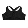 winying Kids Girls Wireless Yoga Sports Bras Child Fitness Cotton Crop Tops Vest Running Training Bra Black 3 10 view 3