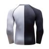 Red Plume Men Cool Dry 3D Digital Printing Compression Long Sleeve Base Layer Shirts, Sports& Fitness Tee (Digital C, X-Large) view 3