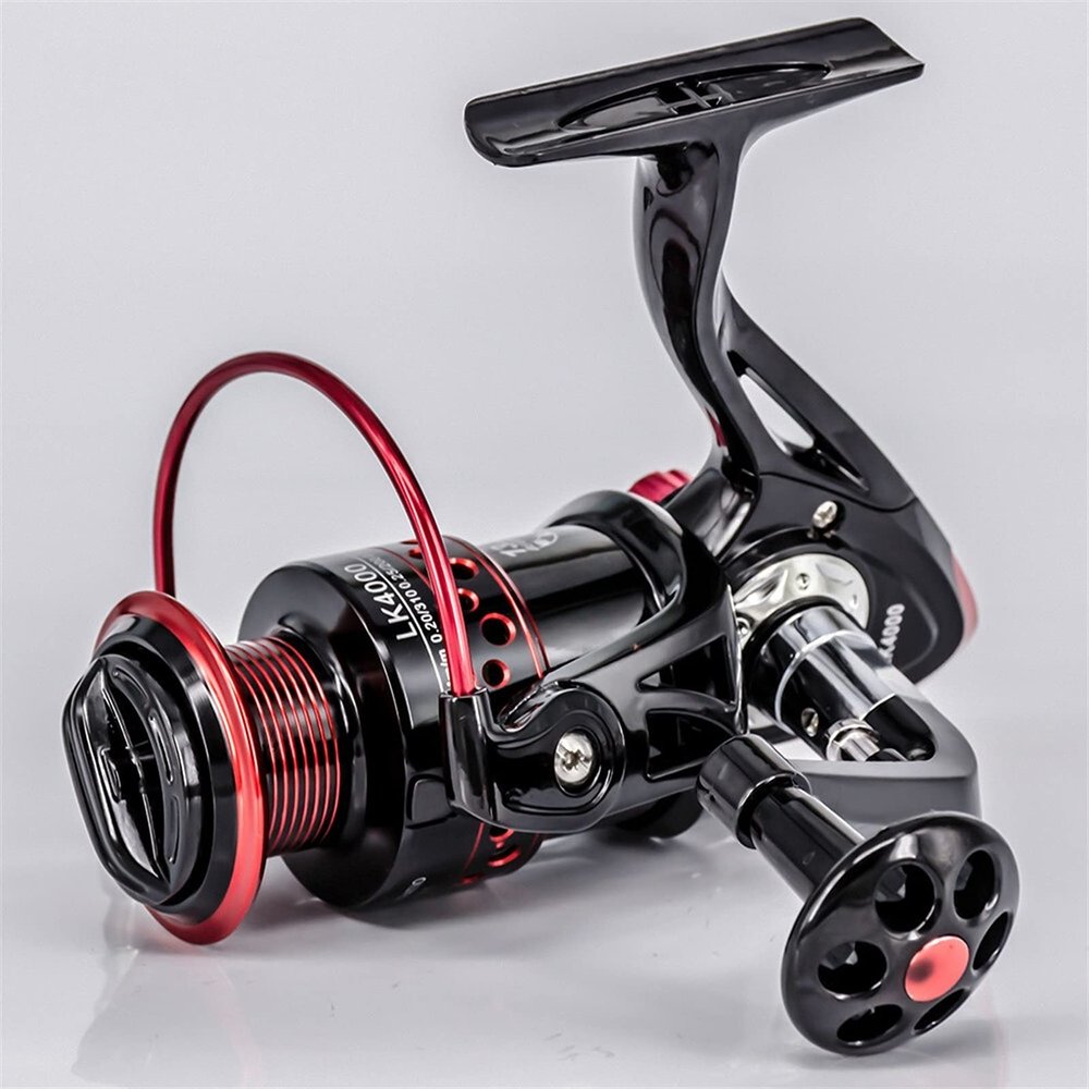 HNGM Fishing reel 13 + 1BB Rotating Fishing Reel Gear Ratio 5.2:1 2000-7000 Series Metal Front Mop Spool Saltwater Fishing Accessories (Spool Capacity : 3000 Series)