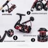 HNGM Fishing reel 13 + 1BB Rotating Fishing Reel Gear Ratio 5.2:1 2000-7000 Series Metal Front Mop Spool Saltwater Fishing Accessories (Spool Capacity : 3000 Series) view 3