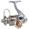 HNGM Fishing reel Metal Spool Fishing Reel 2BB AR2000-7000 High-speed Gear ratio 5.2:1 High-speed Spinning Reel Baitcast Reel Casting Reel (Color : Gray, Spool Capacity : 7000 Series) view 1