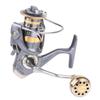 HNGM Fishing reel Metal Spool Fishing Reel 2BB AR2000-7000 High-speed Gear ratio 5.2:1 High-speed Spinning Reel Baitcast Reel Casting Reel (Color : Gray, Spool Capacity : 7000 Series) view 4