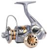 HNGM Fishing reel Metal Spool Fishing Reel 2BB AR2000-7000 High-speed Gear ratio 5.2:1 High-speed Spinning Reel Baitcast Reel Casting Reel (Color : Gray, Spool Capacity : 4000 Series) view 1