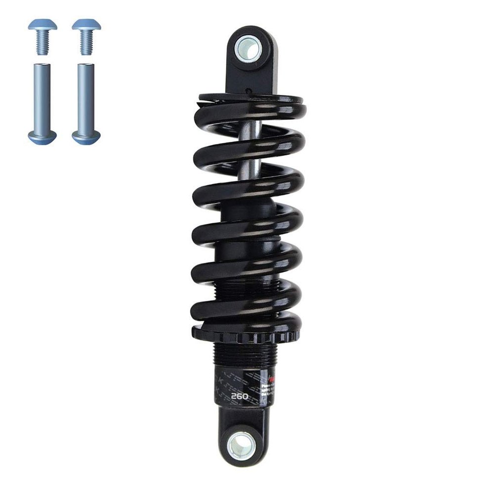 LvTu XC Soft Tail Bike Shock Absorber 150mm/ 165mm/ 190mm with Bushing Screw 450Lbs/ 850Lb/ 1000Lbs/ 1500Lbs Damper (Color : 150mm, Size : 850 Lbs)