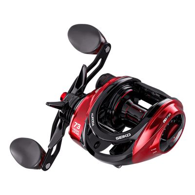 HNGM Fishing reel 18+1Bb High Speed Ratio Casting Fishing Reel High Speed Ratio Baitcasting Reel 10Kg Max Drag Metal Baitcasting Reel (Bearing Quantity : 18, Color : Red)