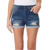 WallFlower Jeans Sassy Denim Shorts for Women Figure Enhancing Stretch Denim, High-Rise in Standard and Plus - Paris, 0 view 1