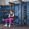 METIS 33lb 6ft Olympic Barbell - Olympic Barbell Bar with Optional Pair of Olympic Weight Plates | Olympic Barbell Set | Olympic Bar Strength Training Equipment (Barbell + 33lb Weight Plates (Pair)) view 2