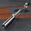 METIS 33lb 6ft Olympic Barbell - Olympic Barbell Bar with Optional Pair of Olympic Weight Plates | Olympic Barbell Set | Olympic Bar Strength Training Equipment (Barbell + 33lb Weight Plates (Pair)) view 3