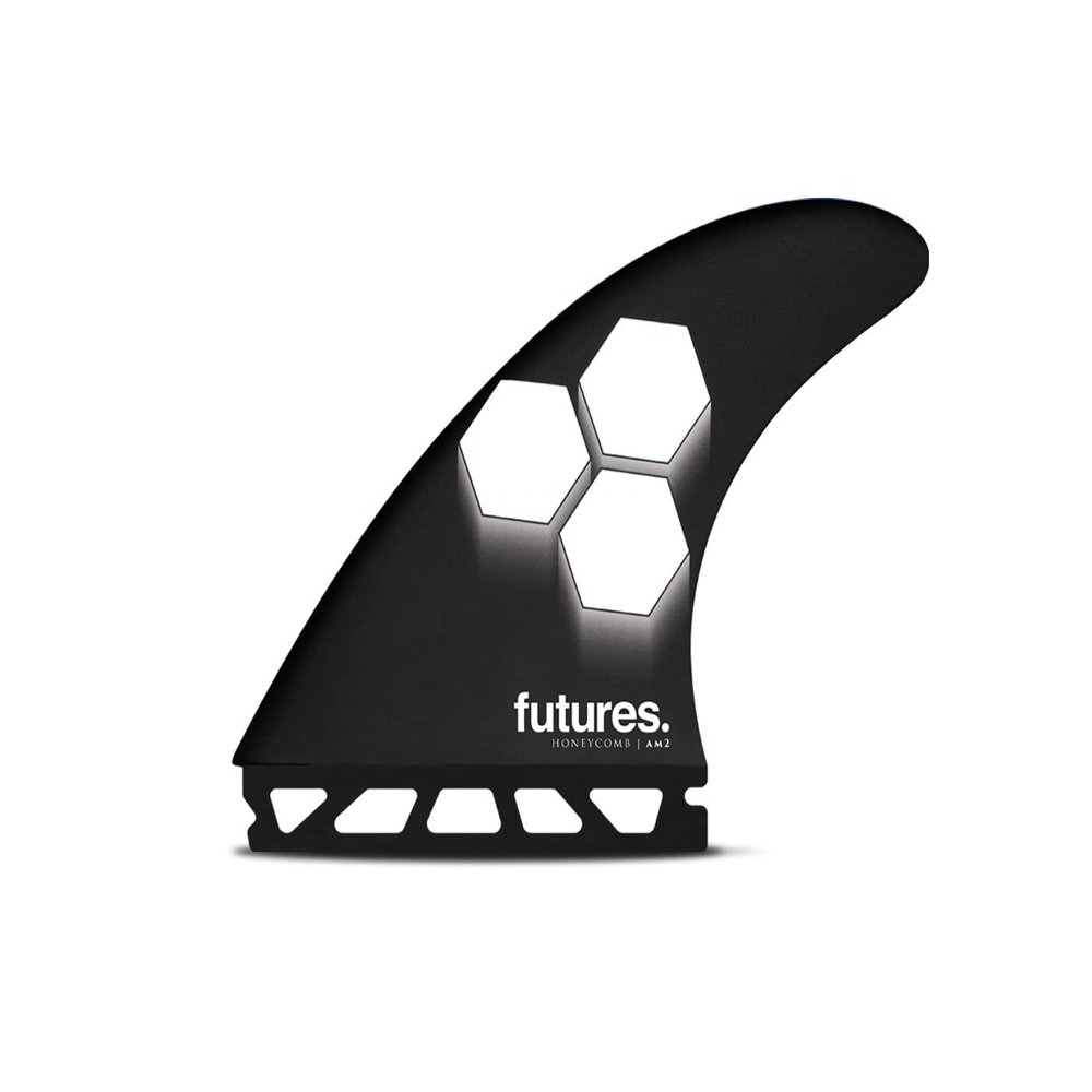Futures Channel Islands AM2 HC Tri Surfboard Fins - Large/Black