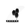 Futures Channel Islands AM2 HC Tri Surfboard Fins - Large/Black view 2