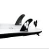 Futures Channel Islands AM2 HC Tri Surfboard Fins - Large/Black view 3