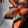 Future Fins TP1 Hexcore Teal/Orange Surfboard Thruster Fin Set view 2