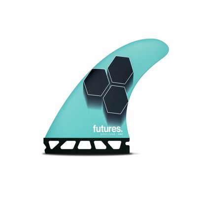 Future Fins AM1 Hexcore Teal/Navy Al Merrick Surfboard Thruster Fin Set