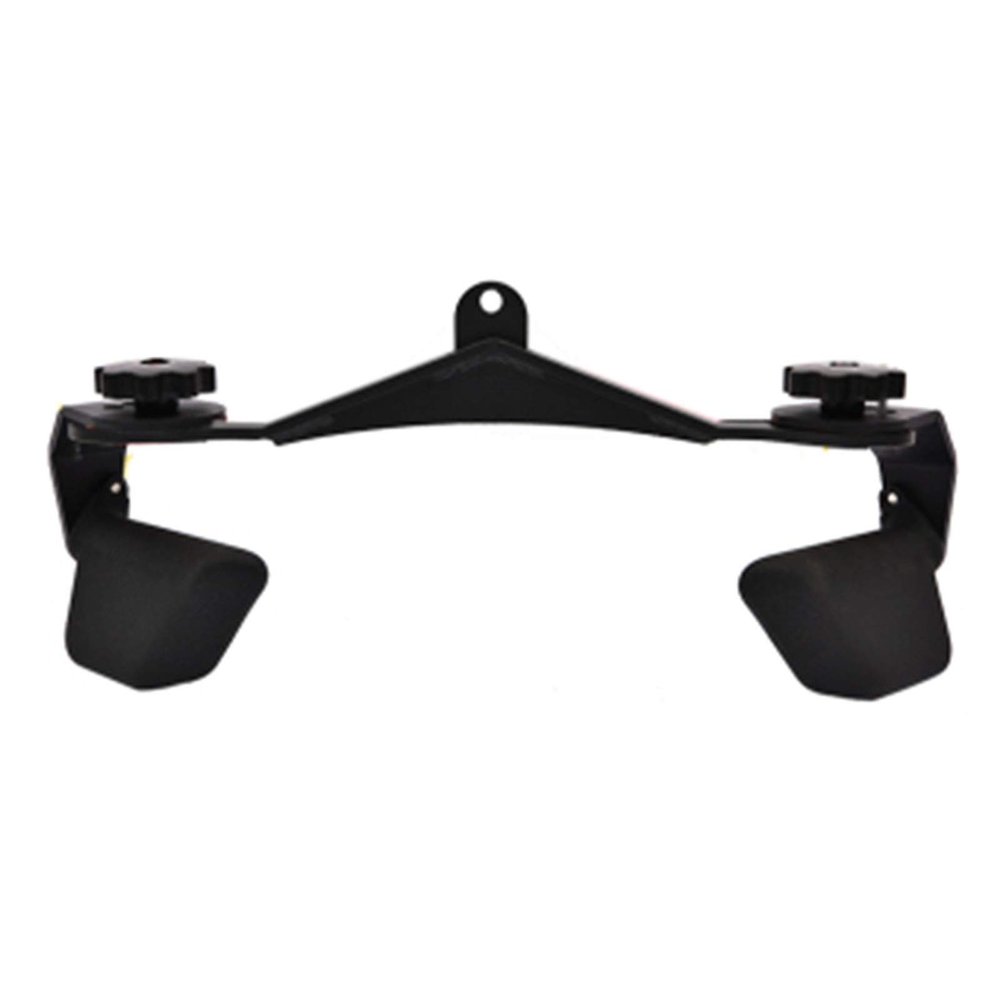 ZXFF Adjustable Rowing Rear Handle, Multifunctional LAT Triceps Pull-Down Option, Rotatable Handle, Strength Training Accessories (Size : L42cm)