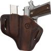 1791 GunLeather Combo 1911 Holster and Mag Pouch, Right Hand OWB Leather Gun and Mag Holster for Belts fits All 1911 Models with 4" and 5" Barrels (Vintage Brown) view 2