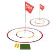Izzo Golf Backyard Bullseye Golf Practice Set (2 Piece) - Backyard Golf Practice Range with Foam Practice Golf Balls view 1