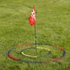 Izzo Golf Backyard Bullseye Golf Practice Set (2 Piece) - Backyard Golf Practice Range with Foam Practice Golf Balls view 3