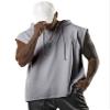 Aixdir Workout Tops Mens Gym Shirt Sleeveless Hoodie Muscle Tank Tops Grey view 3