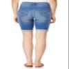 WallFlower Jeans Irresistible Denim Shorts for Women High Rise Insta Soft Figure Enhancing Stretch Denim in Standard and Plus, Karla, 3 view 3