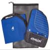 Athalon Deluxe Two Piece Ski and Boot Bag Set, Blue/Black view 3