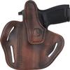1791 GUNLEATHER P320 Thumb Break Holster - Right Handed OWB Leather Gun Holster - Fits Sig Sauer P220, P227, P320 and Ruger Security-9 (Vintage Brown) view 2