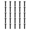 Atomik 3/8 x 1-1/2 inch Long Fully Threaded Alloy Steel Bolts 25 Pack Durable Hardware for Rock Climbing Holds 3/8-16 Allen Head Socket Cap Bolt Designed for Indoor Use Wall Supplies
