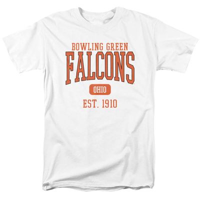 Bowling Green State University BGSU Official Est. Date Unisex Adult T-Shirt, White, 4X-Large