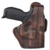 1791 GUNLEATHER Leather Gun Holster - 3 Way OWB Right Handed Thumb Break Holster - Compatible with Glock 17 19 22 23 32, Ruger SR9 SR22, Sig P225 P299, SW MP9 MP40, Taurus G2 (Vintage Brown) view 2