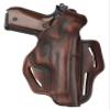 1791 - Beretta 92fs Thumb Break Holster - Right Handed OWB Leather Gun Holster - Fits Beretta 92FS, 90TWO, M9 / CZ 75,75b P07, P10, SP-01, P09 (Vintage Brown) view 1