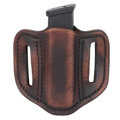 1791 GUNLEATHER Mag Pouch for Double Stack Magazines, OWB Magazine Holster for Belts