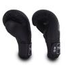 Top King Super Air Breathable Leather Gloves Muay Thai Boxing Gloves for Training or Sparring - Black, 10oz view 3