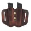 1791 Gunleather 2.2 Mag Holster - Double Mag Pouch for Double Stack Magazines, OWB Magazine Pouch for Belts view 2
