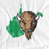 Marshall University Official State Shape Unisex Adult T-Shirt, White, 4X-Large view 2