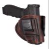 1791 GunLeather 4-Way G19 Holster - OWB and IWB CCW Leather Gun Holster - Right Handed - Fits G19, Beretta 92FS, Springfield XD9 & XD40, G17, 20, 21, 25, 31, 32, 38 view 1