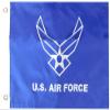 Air Force Wings Blue 12"x18" Double Sided Nylon Embroidered Boat Flag Grmts view 2