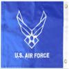Air Force Wings Blue 12"x18" Double Sided Nylon Embroidered Boat Flag Grmts view 3