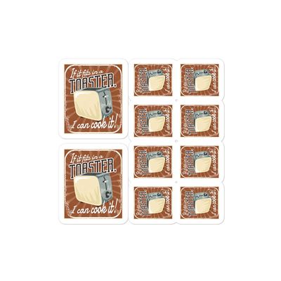 Dr. Larry D. Parker Jr. Inspires Toaster Stickers