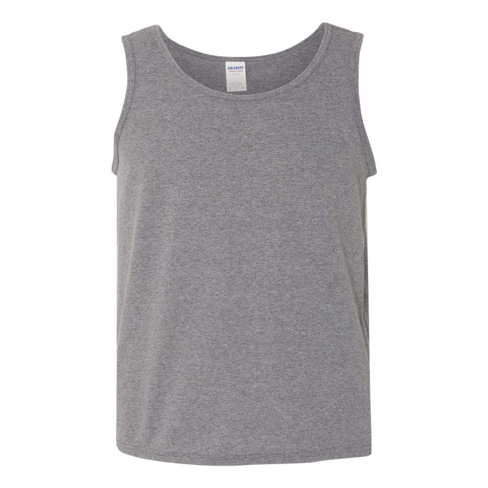 Gildan Men's Tank Top 5.3 oz 2 Pack
