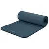 Retrospec Solana Yoga Mat 1" Thick w/Nylon Strap for Men & Women - Non Slip Exercise Mat for Home Yoga, Pilates, Stretching, Floor & Fitness Workouts - Ocean Blue view 1