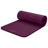 Retrospec Solana Yoga Mat 1" Thick w/Nylon Strap for Men & Women - Non Slip Exercise Mat for Home Yoga, Pilates, Stretching, Floor & Fitness Workouts - Boysenberry view 1