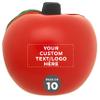 DISCOUNT PROMOS Custom Apple Shaped Squeeze Balls Set of 10, Pesonalized Bulk Pack - Perfect for Promotional Giveaways - Apple view 1