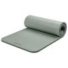 Retrospec Solana Yoga Mat 1" Thick w/Nylon Strap for Men & Women - Non Slip Exercise Mat for Home Yoga, Pilates, Stretching, Floor & Fitness Workouts - Sage view 1