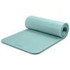 Retrospec Solana Yoga Mat 1" Thick w/Nylon Strap for Men & Women - Non Slip Exercise Mat for Home Yoga, Pilates, Stretching, Floor & Fitness Workouts - Blue Ridge view 1