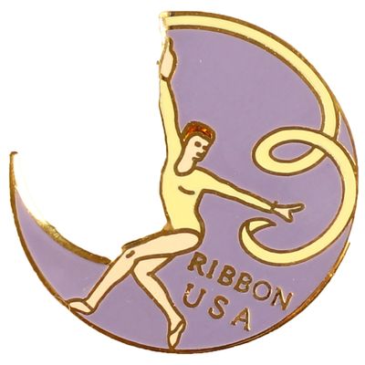 Snowflake Designs Rhythmic Gymnastics Event Pins - Ribbons #976